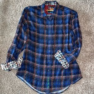 Robert Graham 100% silk shirt